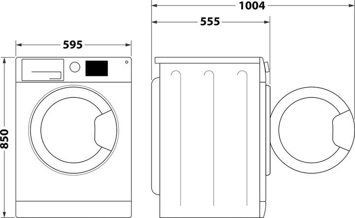Immagine prodotto Indesit Lavasciuga a libera installazione BDE 96436 WKV IT - BDE 96436 WKV IT