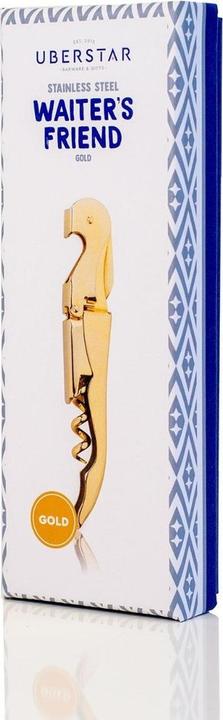 Image du produit Uberstar Tire-bouchon Waiter's Friend Gold (Couteau de sommelier)
