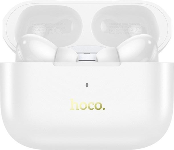 Actual product image Hoco - Wireless Earbuds (EW56 Plus) - Active Noise Cancelling, Bluetooth 5.3 - White (ANC, 4 h, Wireless)