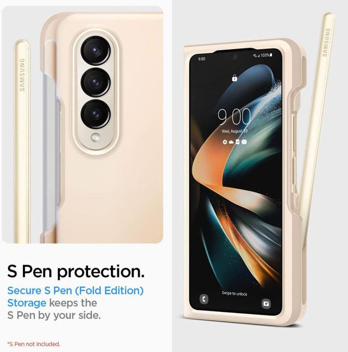 Immagine prodotto Spigen Penna Thin Fit Galaxy Z Fold 4 Avorio Perlato (Samsung Galaxy Z Fold4)
