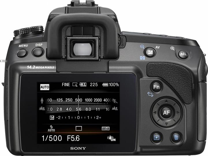 Actual product image Sony Alpha 450 Body, 14.2 Mpixel