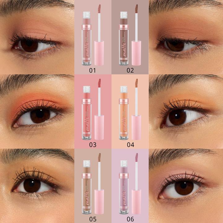 Produktbild essence matte liquid eyeshadow (01 Bare Bliss)