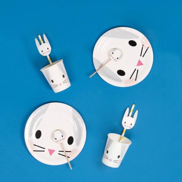 Image du produit My Little Day Assiette Mini Panda (8 x)