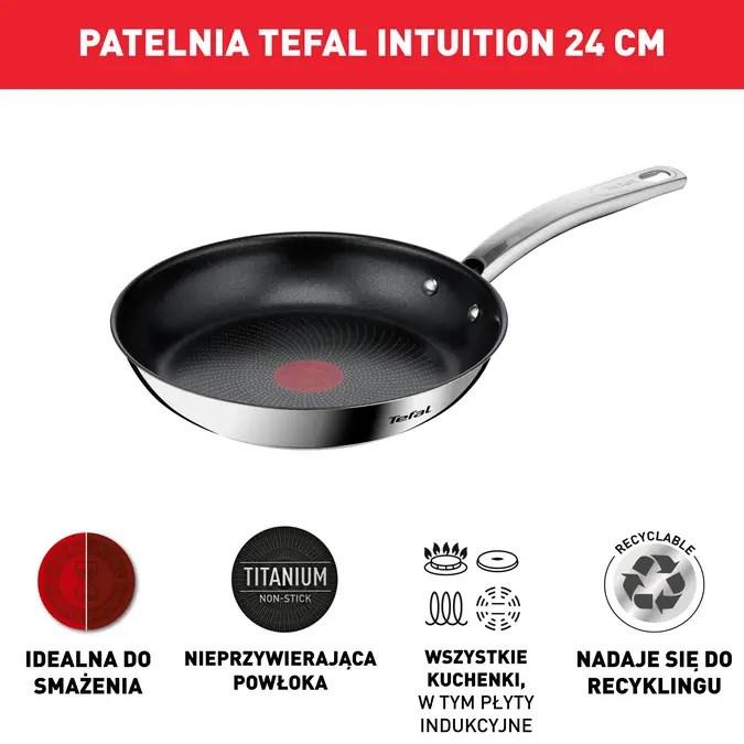 Produktbild Tefal B8170444 (24 cm, Bräter + Schmortopf, Edelstahl)