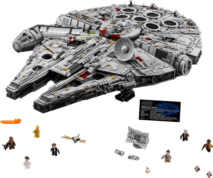 Image du produit LEGO Millennium Falcon (75192, LEGO Star Wars, LEGO difficiles à trouver)