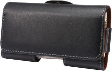 Produktbild Ueli Express Universal Echtleder Gürtel Etui Schwarz S (Apple iPhone 5s, Apple iPhone 5)