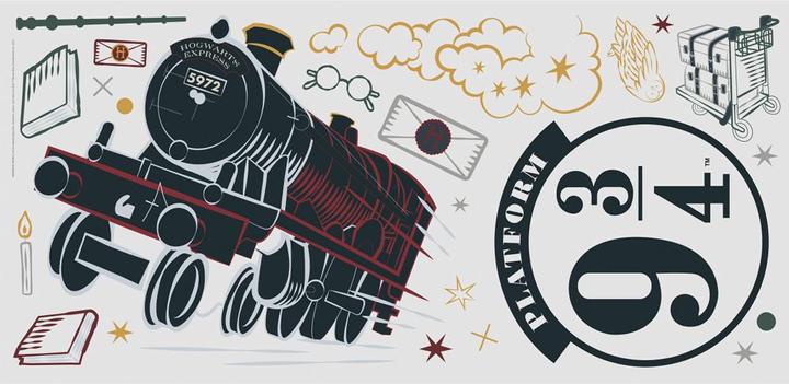 Actual product image Roommates Hogwarts Express Giant Wall Decal