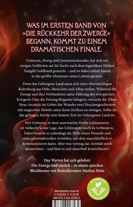 Immagine prodotto Die Rückkehr der Zwerge 2 (Tedesco, Markus Heitz, 2021)