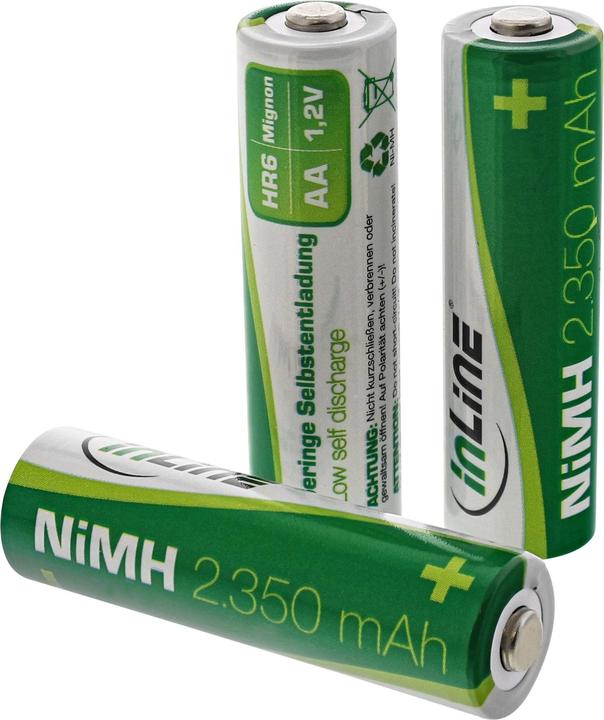 Produktbild InLine HR6 NiMH (4 Stk., AA, HR6, 2350 mAh)