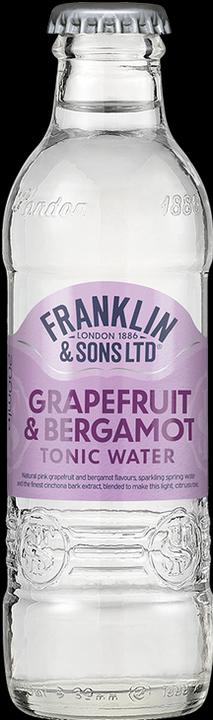 Produktbild Franklin & Sons Pink Grapefruit Tonic with Bergamot (24 x 20 cl)