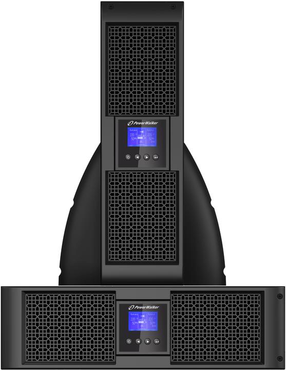 Actual product image Powerwalker VFI 6000 PRT HID 6000VA 5400W Online UPS Tower Rack Double Converter SNMP Slot HID (6000 VA, 5400 W, Online double converter UPS)