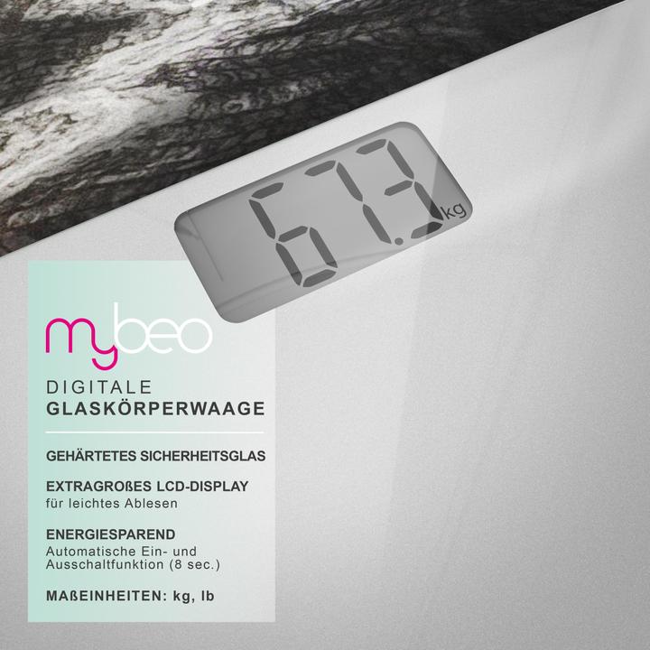 Produktbild Mybeo Digital Personen Körperwaage (180 kg)