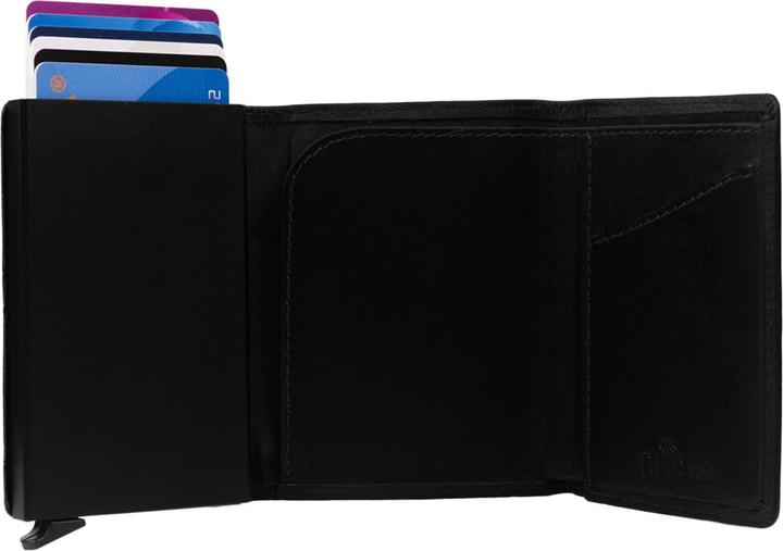 Actual product image The Chesterfield Brand Wax Pull Up credit card holder RFID protection leather 7 cm