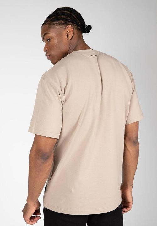Immagine prodotto Gorilla Wear Maglietta Dover Oversize Beige (XL)