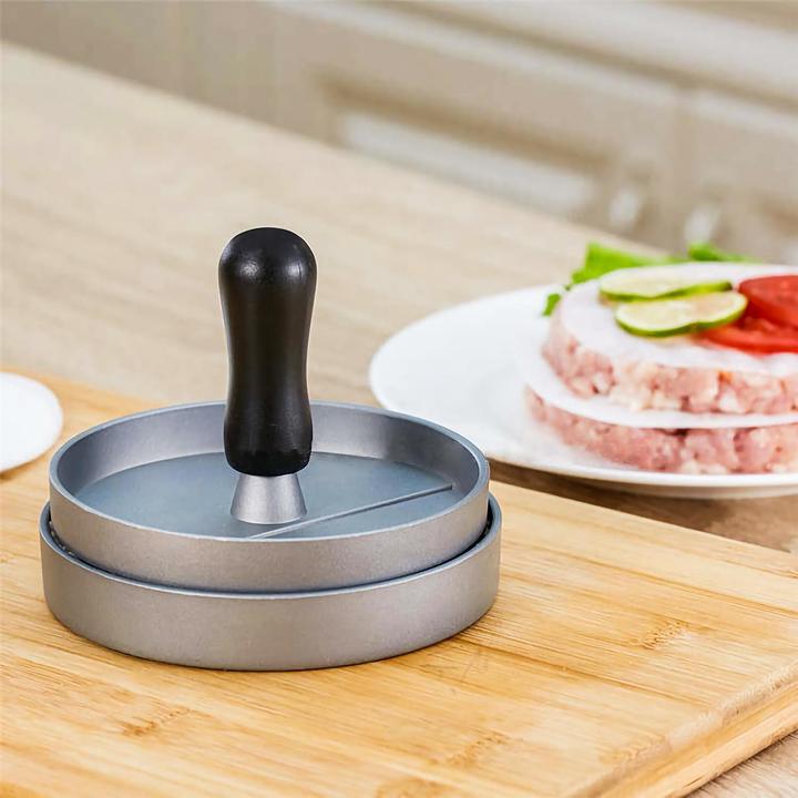 Actual product image Intirilife Hamburger press 11.5 cm diameter