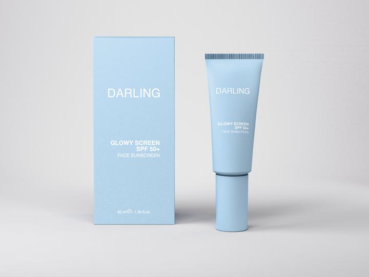 Actual product image Darling Glowy Face Cream SPF 50+ (Sun cream face, SPF 50, 30 ml)