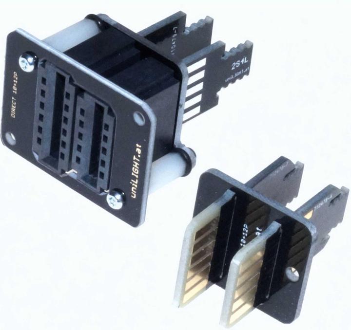 Unilight direktsteckverbindung direct mit 6 primä 2 servos und 10 pole für lichtern und so