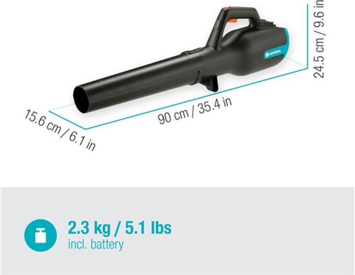 Immagine prodotto Gardena PowerJet 18V P4A (Batteria ricaricabile, Soffiafoglie)