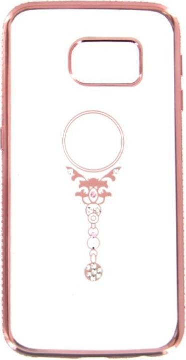 Actual product image OEM TPU Case Bling Beauty for Samsung S6 Edge - rose gold (Samsung Galaxy S6 Edge)