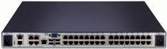 Actual product image Vertiv Avocent 32 port 4 digital KVM paths dual AC Power Supply