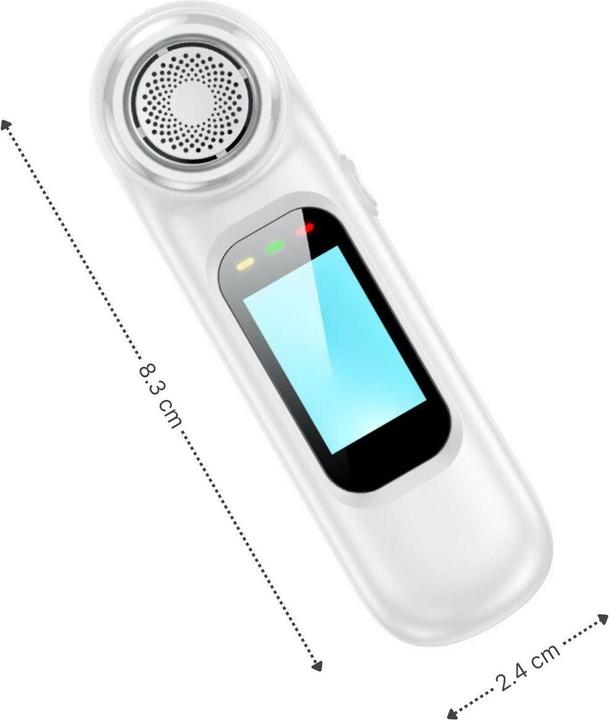 Actual product image Hermex Portable breathalyser Alcohol measuring device Alcohol detector Rapid alcohol test