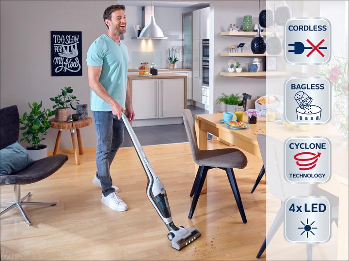 Actual product image Leifheit Rotaro PowerVac 2in1 16V