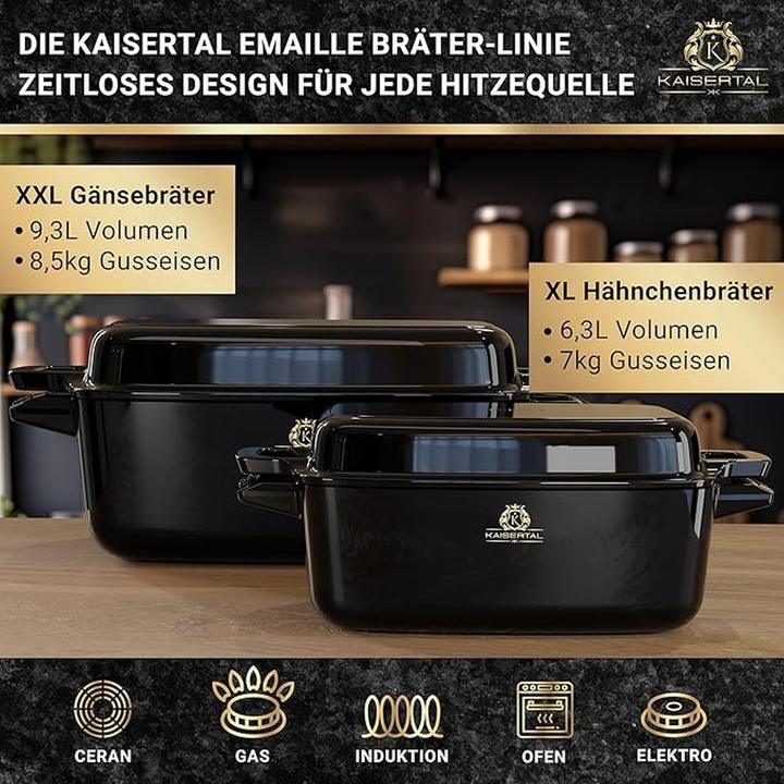 Image du produit Kaisertal Gänsebräter (Cocotte + faitout, Fonte)