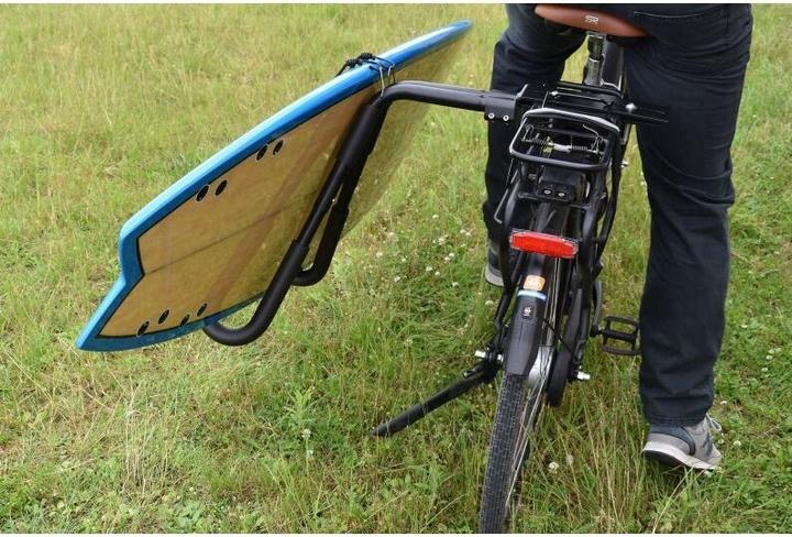 Actual product image 9WS Porte-Surf pour porte-bagage vlo ou scooter