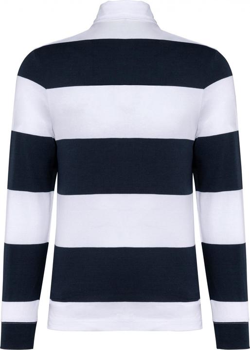 Produktbild Kariban Gestreiftes Poloshirt langarm (XS)