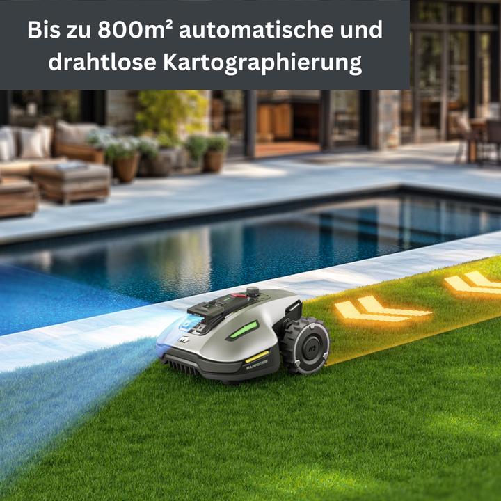 Image du produit Mammotion YUKA mini 800 (800 m², Sans câble périphérique)