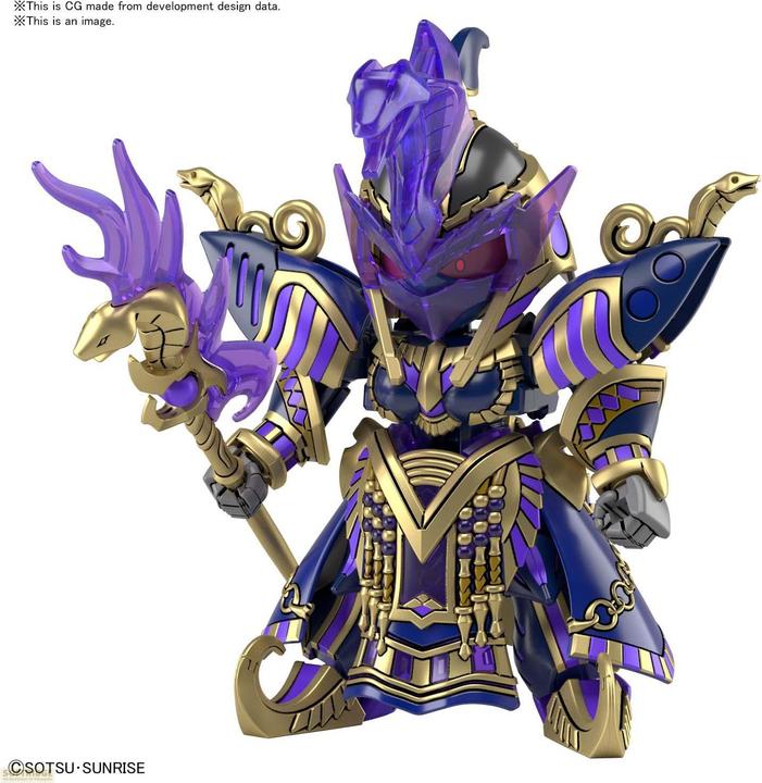 Actual product image Bandai Sdw Heroes Cleopatra Qubeley Dark Mask Ver.
