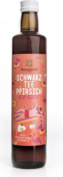 Immagine prodotto Sonnentor Sciroppo di pesca al tè nero (1 x 50 cl)