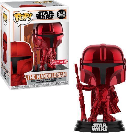 Image du produit Funko POP! The Mandalorian Beskar Armure de Corps Chrome Rouge Target