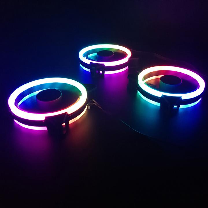 Produktbild Darkflash Tech DR12 Pro RGB Computer Fan (120x120) (120 mm, 1 x)