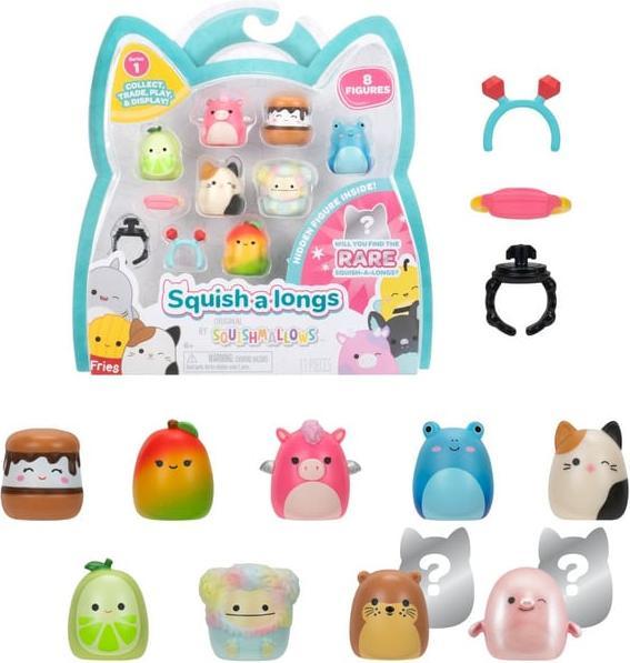 Actual product image Jazwares Sqal - 8 Pack (Asst) (2.50 cm)