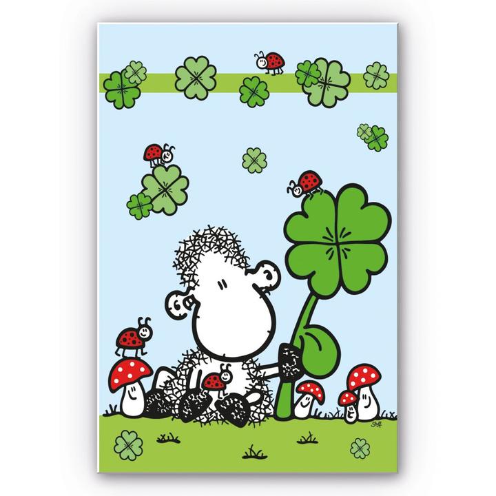 Produktbild Sheepworld Ganz viel Glück (40 x 60 cm)