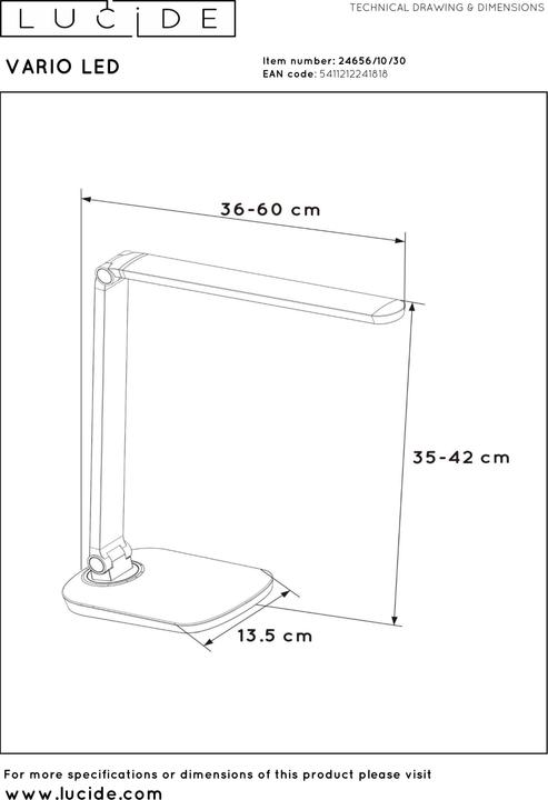 Image du produit Lucide vario (480 lm)