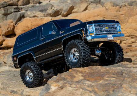 Image du produit Traxxas TRX-4 79 Chevy Blazer noir 1/10 Crawler RTR Brushed, Clipless, sans batterie ni chargeur (RTR Prêt à fonctionner)