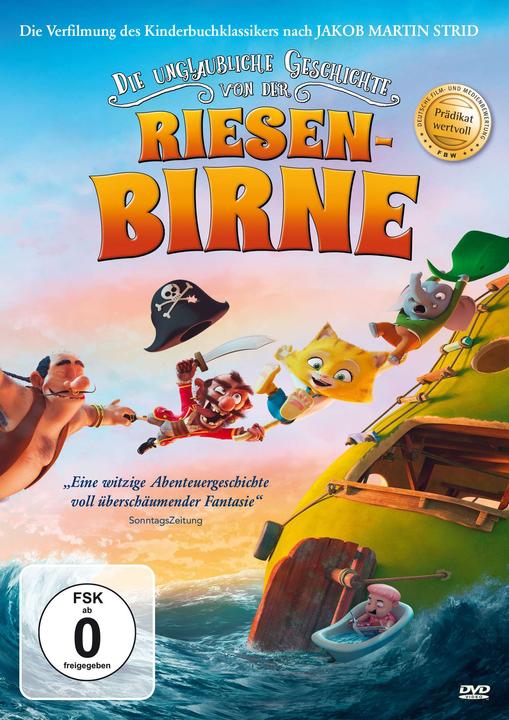 Image du produit Plaion L'incroyable histoire de la poire géante (DVD) (Vente) (DVD, 2018, Allemand)