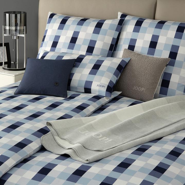Immagine prodotto Joop! Living JOOP Mako-Satin Bettwäsche Mesh sky (Copricuscino, 40 x 80 cm)