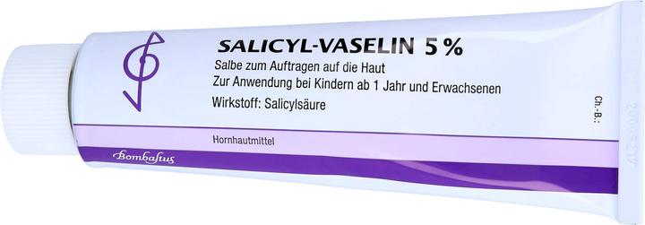 Produktbild Bombastus Salicyl-Vaselin 5% Salbe, 100 ml Salbe (100 ml)