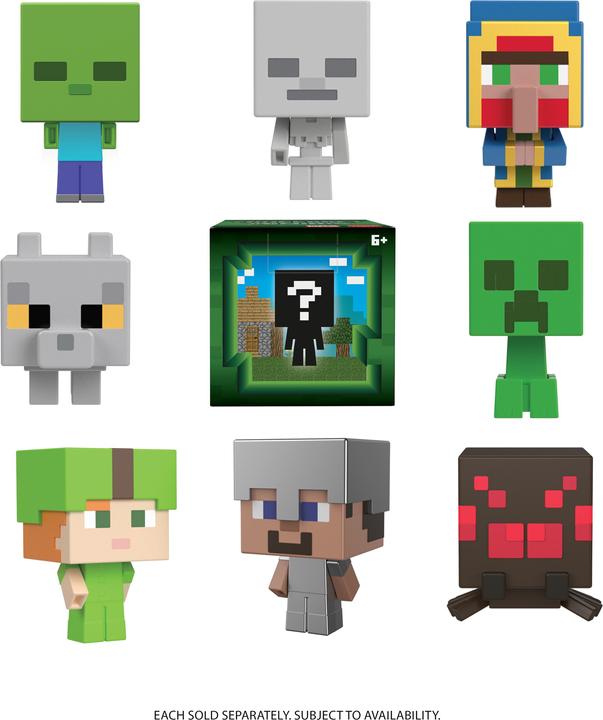 Produktbild Minecraft Mob Head Minis