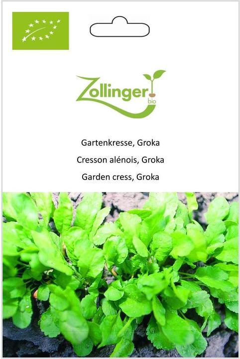 Image du produit Zollinger Bio Cresson de jardin, Groka