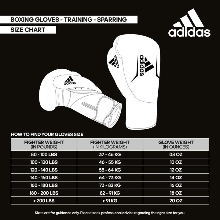 Immagine prodotto adidas SPEED 165 TRAINING BOXHANDSCHUHE 10OZ (10 OZ, Taglia unica)