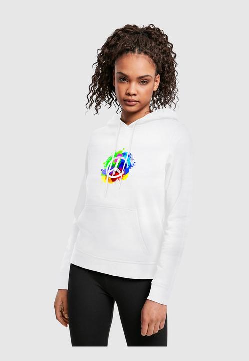 Actual product image Merchcode Ladies Peace - Graffiti Basic Hoody - 161627 (M)