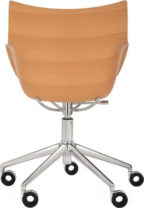 Image du produit Kartell Poltr.Q/Wood Girevole St.Cromo