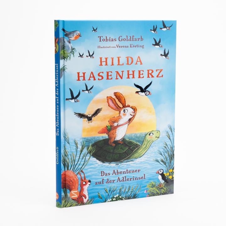Image du produit Hilda Hasenherz. Das Abenteuer auf der Adlerinsel (Hilda Hasenherz 2) (Allemand, Tobias Goldfarb, 2025)