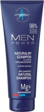 Actual product image 4Organic Man Power Natural Anti-Dandruff Shampoo For Men 250ml (250 ml, Liquid shampoo)