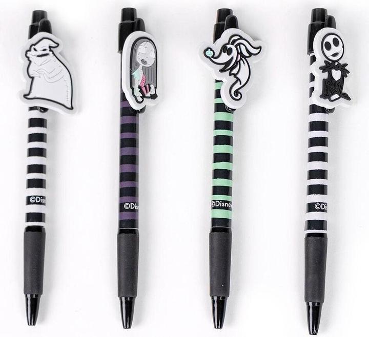 Image du produit Cerda L'ETRANGE NOEL de Mr JACK - Set de 4 Stylos à Bille (Blanc, no ir, 4 x)