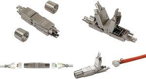 Immagine prodotto LogiLink Schermata del connettore del cavo terminabile in campo (Accoppiamento di rete)